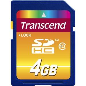 Memorijska kartica SD 4 GB Transcend HC Class 10