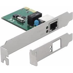 Delock PCI Express Card > 1 x Gigabit LAN - network adapter - PCIe 1.1 - Gigabit Ethernet