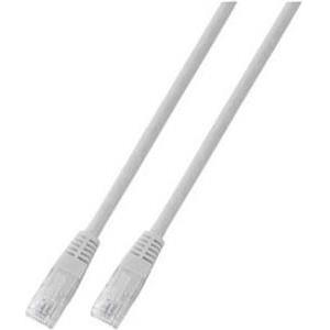 U/UTP prespojni kabel Cat.5e PVC CCA AWG24, bijeli, 1,0 m