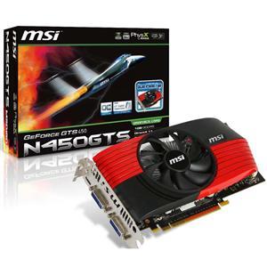 Grafička kartica MSI PCI-E nVidia GeForce N450GTS-M2D1GD5/OC 1GB D5 850/4000MHz 2xDVI, HDMI, P