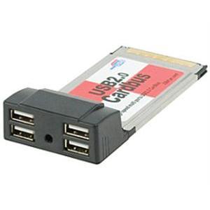 KONIG USB 2.0 PCMCIA controller 4-port