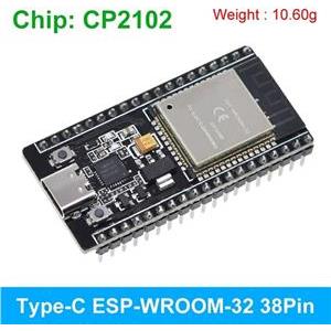 NodeMCU ESP32 development board WIFI + Bluetooth IoT smart home ESP-32 30pin, CP2102, USB Type-C