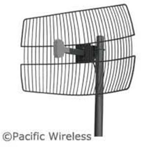 Pacific Wireless GD24-19, grid antenna 19dBi 2,4GHz, frekvencija 2400-2500 MHz, vertikalna ili horiz