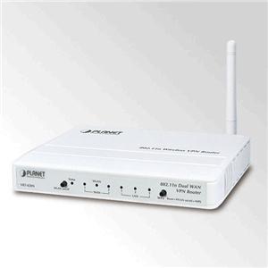 Planet VRT-420N, 11n Dual WAN VPN Router enables highly secure, high quality performance and, reliab