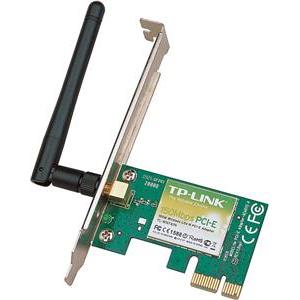 Wireless adapter TP-Link TL-WN781ND 150Mbps (2.4GHz), 802.11n/g/b, 1 detachable antenna, PCIex