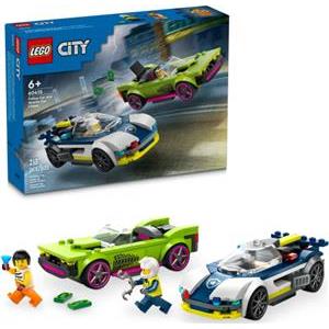 LEGO City Verfolgungsjagd mit Polizeiauto u.Muscle Car 60415