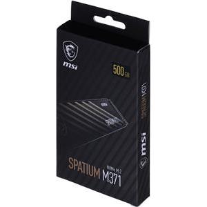 MSI SPATIUM M371 NVME M.2 internal solid state drive 500 GB PCI Express 3.0