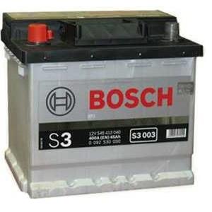 Akumulator BOSCH S3 003 45Ah/400A Baterija (+ L) 207x175x190 SILVER, 0 092 S30 030