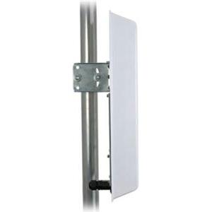 Cyberbajt dual polarity 2,4GHz sector antena VH-Line Sektor Duo BOX 14 120, enabled for installation of RouterBoard 411, 433, 711, Alix, Ubiquiti board inside. Antenna has a gain of 14dBi and 120 degr