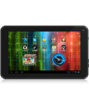 PRESTIGIO MultiPad 7.0 Ultra + PMP3670B_BK (7.0''LCD, 800x480, 4GB, Android 4.1, 1GHz, 512MB, 3200mAh, Webcam, microUSB, Wi-Fi)