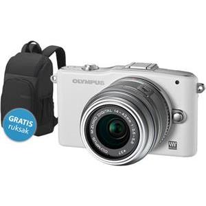 Digitalni fotoaparat Olympus E-PM1 bijeli 1442 kit + poklon RUKSAK za PEN