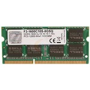 Memorija za prijenosno računalo G.Skill 8 GB SO-DIMM DDR3 1600 MHz, F3-1600C11S-8GSL
