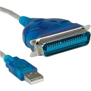 Roline VALUE USB na IEEE1284 konverter, Centronics 36M, 1.8m, 12.99.1150