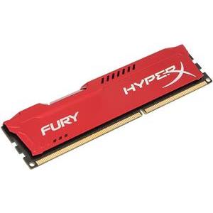 Memorija KINGSTON 8GB 1600MHz DDR3 CL10 DIMM HyperX FURY Red Series, HX316C10FR/8