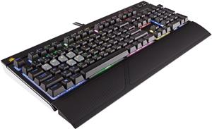 Tipkovnica Corsair Gaming STRAFE RGB Mechanical Gaming Keyboard, Ultra-Quiet, Backlit Multicolor LED, Cherry MX SILENT (International English)