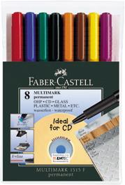 Marker permanentni 0,6mm Multimark Faber Castell 1513/8