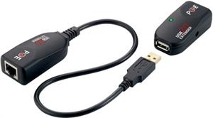 USB 2.0 Cat.5 Extender, domet do 50m PoE