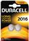 Baterija litijeva DL 2016, Duracell - 2 komada !!