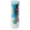 Transmedia KB-SET-8L, Cable Tie Set, 250 pieces in PET tube, 2,5 x 100mm: 50 pcs. red,50 pcs.