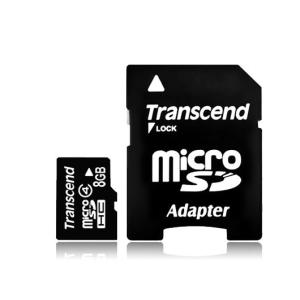 Memorijska kartica MicroSD 8GB Class 6 Transcend HC + adapter
