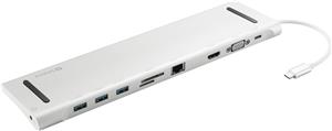 Sandberg USB-C 10 in 1 Docking Station for Laptops