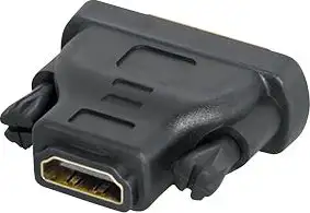 Transmedia C 197 B • DVI / HDMI Adapter • HDMI-jack 19 pin na DVI-plug 24+1 pin • adapter vrhunske kvalitete 
