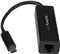 USB C to Gigabit Ethernet Adapter - Black - USB 3.1 to RJ45 