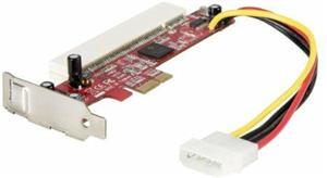 PCI Express to PCI Adapter Card - PCIe to PCI Converter Adapter with Low Profile / Half-Height Bracket (PEX1PCI1) PCIe x1 to PCI slot adapter