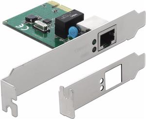 Delock PCI Express Card > 1 x Gigabit LAN - network adapter - PCIe 1.1 - Gigabit Ethernet