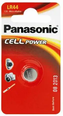 Baterija, tip LR, PANASONIC baterije LR44L/1BP Micro Alkaline
