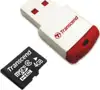 Memorijska kartica MicroSD 4GB class 6 Transcend HC sa čitač
