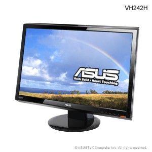 Monitor LCD 23,6" Asus VH242H, 1920x1080, 300 cd/m2, 20 000:1, 5ms, black