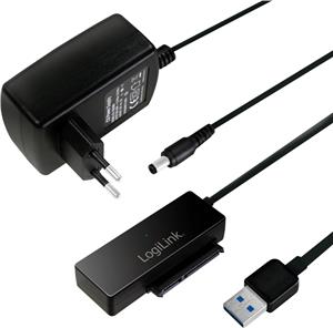 LogiLink Adapter USB 3.0 to SATA with OTB - storage controller - SATA 3Gb/s - USB 3.0