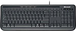 Tipkovnica Microsoft FPP Wired Keyboard 600 Black, ANB-00021, Crna, ANB-00021