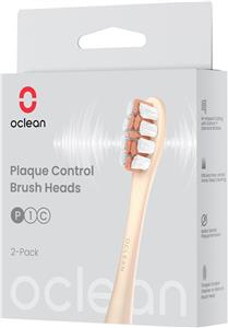 Oclean P1C8 Plaque Control two attachments for an electric toothbrush, cream