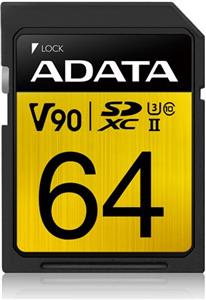 ADATA Premier One SDXC 64GB 290R/260W UHS-II U3 Class 10