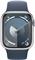 Apple Watch 9 GPS 45mm aluminium srebrna | Sztormowy Błękit pasek sportowy S/M
