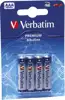 Baterija, tip AAA, Alkaline, 4 kom, VERBATIM, 49920