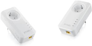 Zyxel Powerline PLA6457 2400 Mbps Pass-Through TWIN PACK