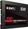 EMTEC SSD 512GB 3D NAND X160 2,5" Intern bulk