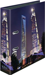 Registrator A4 široki samostojeći maX.file Shanghai World Finance Center Herlitz 50044429!!