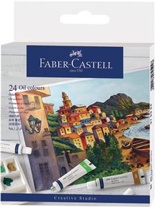 Boje uljne u tubi 9mlx24boje Faber-Castell 379524 blister