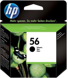 Tinta HP C6656AE (no. 56), Black
