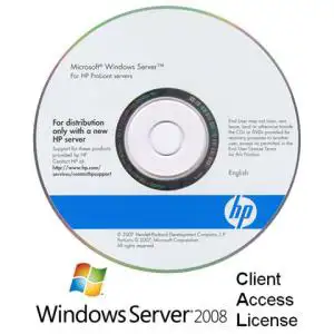 HP WINDOWS SRV CAL 2008 5 USER CAL PACK