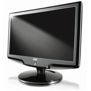 Monitor LCD 18,5" Aoc 931SN, 1366x768, 250cd/m2, 1000:1, 5ms, black