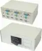 Transmedia CU 1-L, 2 way KVM Switcher PS 2, Keyboard, Mouse and Monitor 2 way, 3 5 x Sub D-jack