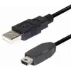 Transmedia C158-L, USB type A plug na 5 pin mini USB plug, 2