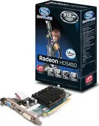 Grafička kartica Sapphire PCI-E ATI Radeon HD5450 512MB DDR3, HDMI, DVI, VGA