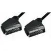 Transmedia VC 3 DIL, Scart Kabel, 1,5m, type-U, 21pin connec