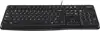 Tipkovnica Logitech Keyboard K120, USB, Crna